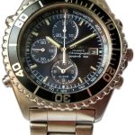 Vintage Seiko 7T32-7C20 Blue Dial Quartz Chronograph